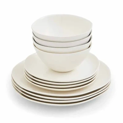 Image of Sophie Conran Arbor Cream 12 Piece Tableware Set