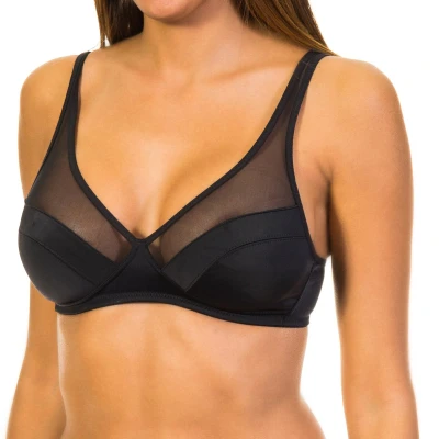 Image of DIM Generous Wireless BRA Triangle bra, Women&#039;s, Size: 40B, Black