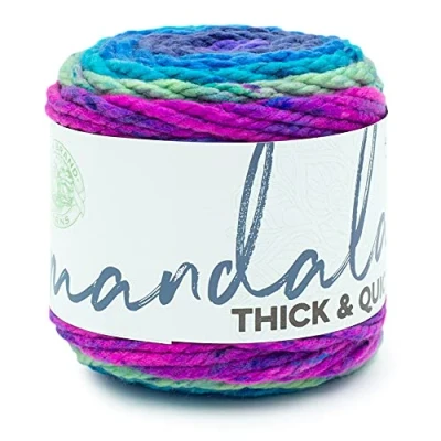 Image of Lion Brand Yarn 528 204 Mandala Thick &amp; Quick Yarn, Vortex