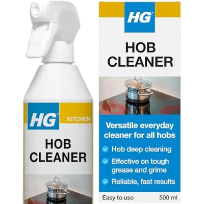 Image of HG Hob Cleaner for Everyday Use, Induction &amp; Glass Spray, Grease Remover Kitchen Degreaser, Ceramic Gas 500ml
