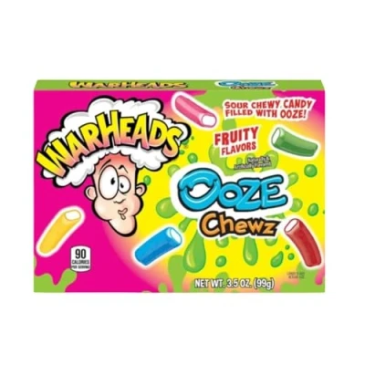 Image of SUPPLIIONLINE Warheads Chewy Candy Sweet And Candies Packed With Fruit Juice &amp; Natural Ingredients Party Kittens Gift Set Birthday Hamper (OOZE Chew)