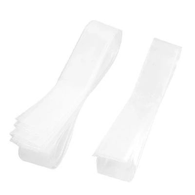 Image of Sourcingmap Flat Width 41mm Rate 2:1 Dia 25mm Clear Polyolefin Heat Shrinkable Tube 1M 3.3Ft