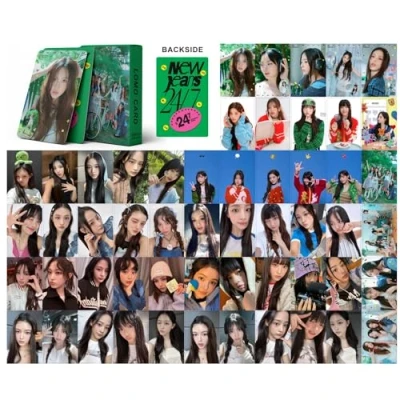 Image of 55Pcs NewJeans Photo Cards 2024 SEASON&#039;S GREETINGS New Album Merch Lomo Photocards Set Gift for Fans