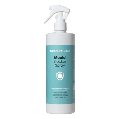 Image of Furniture Clinic Mould Blocker Spray Anti Spore Removal on Contact &amp; Prevention of Regrowth Use Bathroom Walls, Shower Tiles, Ceilings to Eliminate Mildew 500ml
