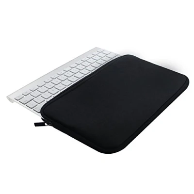 Image of Wommty Neoprene Dust Cover Zipper Carrying Case Protector Sleeve Skins Pouch Bags for Apple Wireless Bluetooth Keyboard MC184LL/B MC184CH and MLA22LL/A Logitech Easy Switch K810 / K811