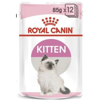 Image of Royal Canin Kitten in Gravy Wet Food, 85g