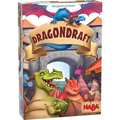 Image of HABA 305886 Dragondraft A legendary strategy game for ages 8+ (Made in Germany)