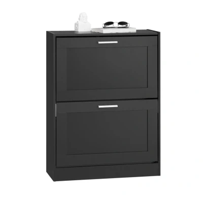 Image of Shoe Cabinet Rack Storage Cupboard Organizer,FSR137 SCH Sobuy