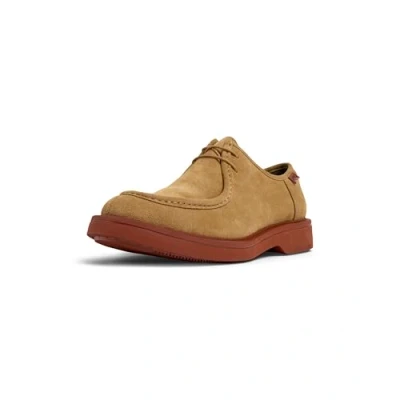 Image of Camper Norman Casual laceups, Men&#039;s, Size: 7, Medium brown Suede
