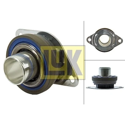 Image of 02T141165A, 02T141165B Clutch Release Bearing LuK 500 1065 10 with guide sleeve AUDI: A2, VOLKSWAGEN: Polo IV Hatchback