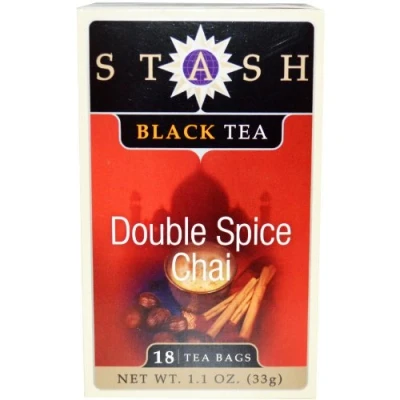 Image of Stash Double Spice Chai Black Tea, 18 ct
