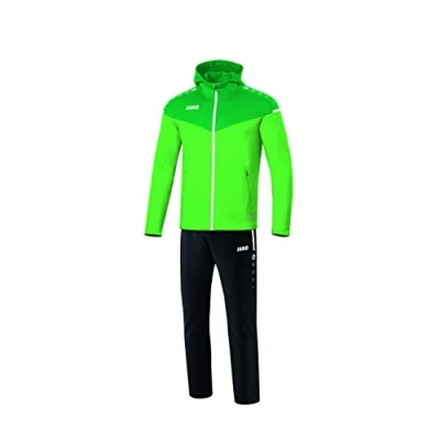 Image of JAKO Champ 2.0 M9620 Men&#039;s Tracksuit with Hood, Soft Green/Sports Green, L