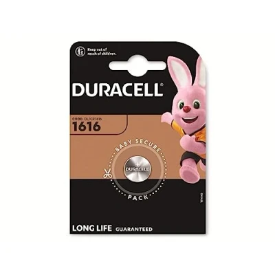 Image of Duracell DL1616 3 V Lithium button cell battery pack of 1