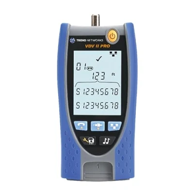 Image of TREND Networks R158005 VDV II Pro Cloud Connected Voice, Data and Video Cable Verifier Copper Tester Advanced Wiremap &amp; Troubleshooting Tool