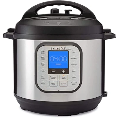 Image of Instant Pot Duo Nova 7 in 1 Smart Cooker, 5.7L Slow Rice Sauté Pan, Yoghurt Maker, Steamer and Food Warmer, Stainless steel