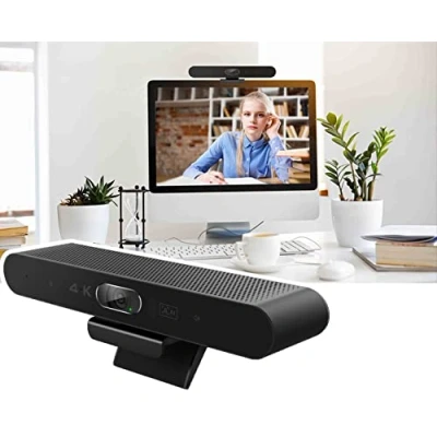 Image of Matosio EagleBar Pro Video Conference Webcam 4K ePTZ AI Face Tracking Camera with Sound Bar and Microphone for Meeting Room or Telework Desk Compatible Zoom/MS Teams OBS Streaming