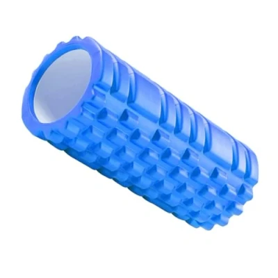 Image of Yoga Massager Foam Rollers, Trigger Point Fitness Roller Deep Tissue Muscle Massage Pilates for Relax Muscles, Balance Exercises, Physical Therapy, Pain Relief (Blue)