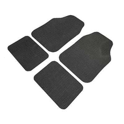 Image of Xtremeauto Carbon Bubble Effect Rubber Non Slip Car Floor Mats Volkswagen