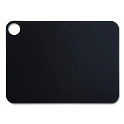 Image of ARCOS Cutting Board with Hole Hanger, Smooth Surface for Chopping Food in Cellulose Fibre and Resin, Professional Meat Vegetable Utensil, Serving Board, Color Black, 148.4&#039;&#039; x 109&#039;&#039;