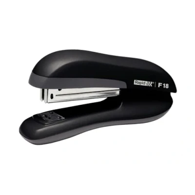Image of Rapid F18 Full Strip Stapler, 30 Sheet Capacity, Includes Staples, Stapling, Tacking and Pinning, Black, 23811101