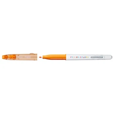 Image of Pilot Frixion Colors Erasable Fibre Tip Colouring Pen Orange, Pack of 12