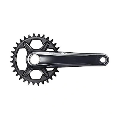 Image of Shimano Deore XT FC M8100 Crank set without ring, 12 speed, 52 mm chainline, 165 mm, Black