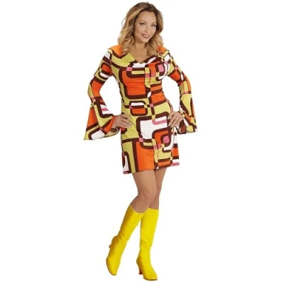Image of Widmann Adult Costume, Groovy Seventies, Ladies