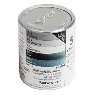 Image of PanPastel 5 Colour Set Greys