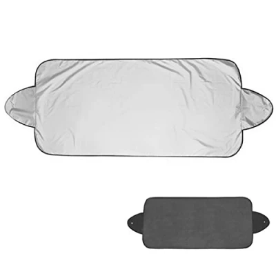 Image of astound Car Windshield Cover Waterproof Windscreen for Ice and Snow Ice, Snow, Frost Cover, with 2 Suction Cups, Sun Protection