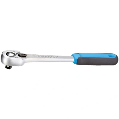 Image of GEDORE Reversible ratchet, for 1/2&quot;, 12.5 mm drive, 7.5 reverse angle, 270 length, 2C grip, 1993 U 10 T
