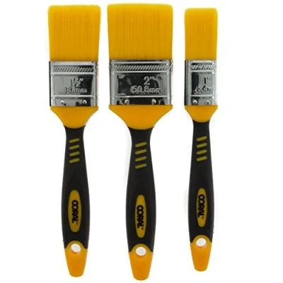 Image of Coral 31416 Zero Loss 3 Paint brush set for a Seriously Good Finish and No Bristle piece pack