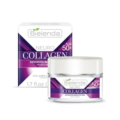 Image of Bielenda Neuro Collagen Liftingujący Krem Przeciwzmarszczkowy 50+ na Dzień i Noc 50ml