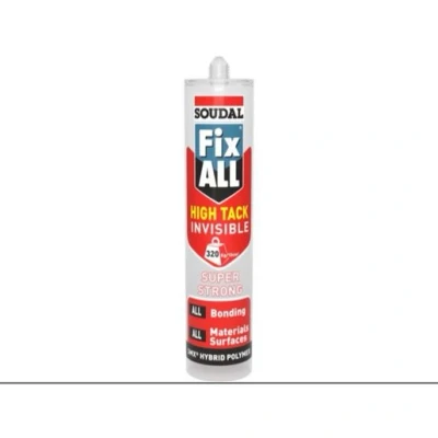 Image of Soudal Fix ALL High Tack White Hybrid Sealant &amp; Adhesive 101444