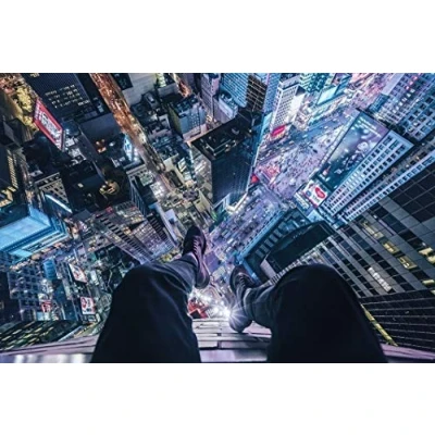 Image of On The Edge Of Times Square Poster