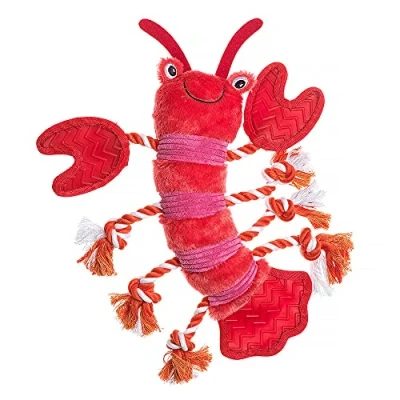 Image of House of Paws Under the Sea Lobster Dog Toy