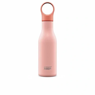 Image of Joseph Loop Stainless steel Vacuum Insulated Water Bottle, Flask for Work, Gym, Travel 500ml, Coral, 4