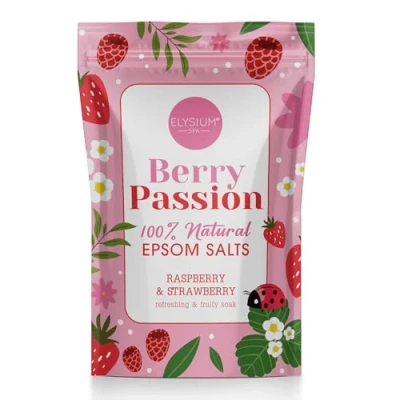 Image of Elysium Spa Raspberry &amp; Strawberry Epsom Salts
