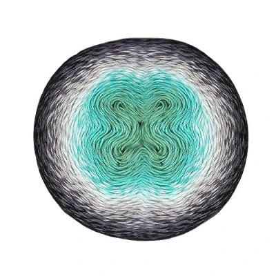 Image of Scheepjes Whirl 785 Minty Black Velvet Yarn 3x1000m
