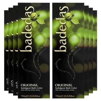 Image of Badedas Original Indulgent Bubble Bath Gel Enriched with Natural Horse Chestnut Extract for a Luxury Bath, 750 ml Bulk Buy 8 Pack