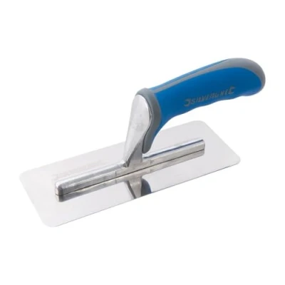 Image of Silverline Mini Plastering Trowel Soft Grip 200mm
