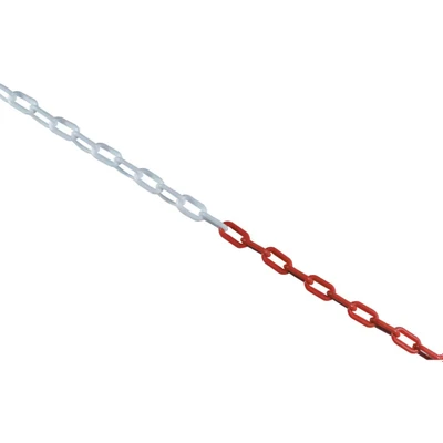 Image of Matlock 6mm x 25m Red &amp; White Chain Pack