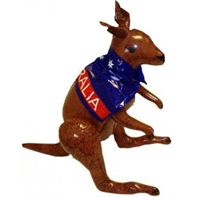 Image of Henbrandt Childrens Animals &amp; Nature Fun Party Supplies Inflatable Decor Kangaroo 70cm