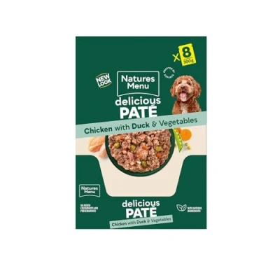 Image of Natures Menu Dog Food Pouch Chicken &amp; Duck (8 x 300g)