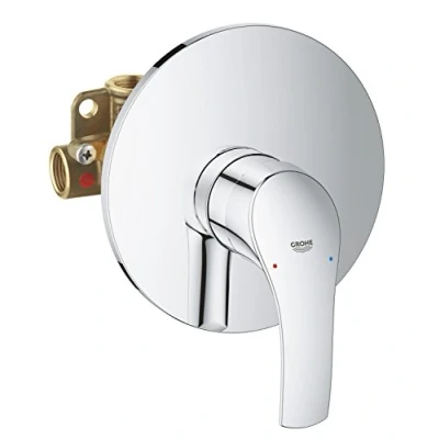 Image of GROHE Eurosmart 2015 Single Lever Shower Mixer 1/2&quot; Chrome 33556002