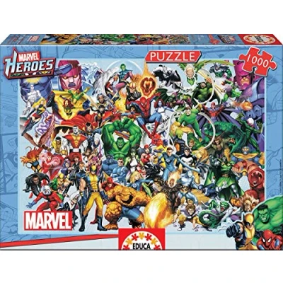 Image of Educa 15193 Marvel Heroes 1000 pieces Puzzle