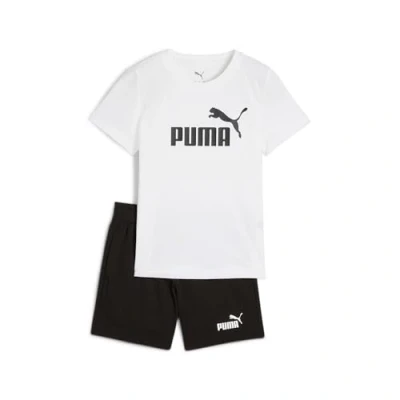 Image of PUMA ESS No.1 Logo Tee and Shorts Set PS