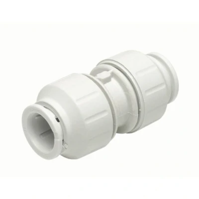 Image of JG Speedfit Equal Straight Connector Push Fit White 22mm PEM0422W L