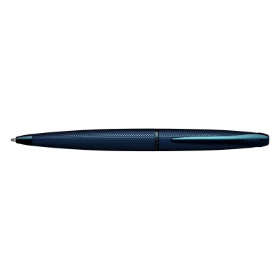 Image of CROSS ATX Sandblasted Dark Blue Ballpoint Pen