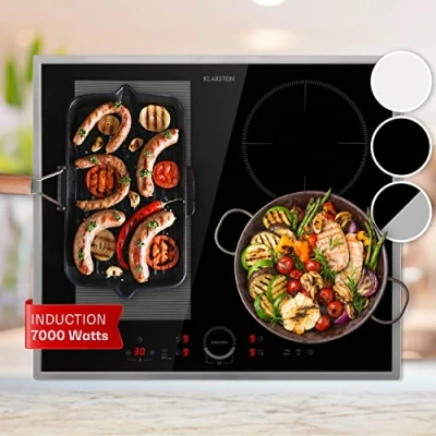 Image of Klarstein 7000W Induction Cooker 4 Ring Electric Pan Hob with Touch Control