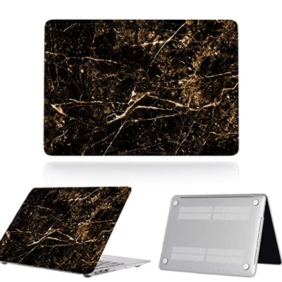 Image of Hard Case Compatible with MacBook Air 13 inch 2010 2017 (Model: A1466 / A1369), Plastic Pattern Slim Shell Protective Snap On Cover for 13.3&quot; (marble015)